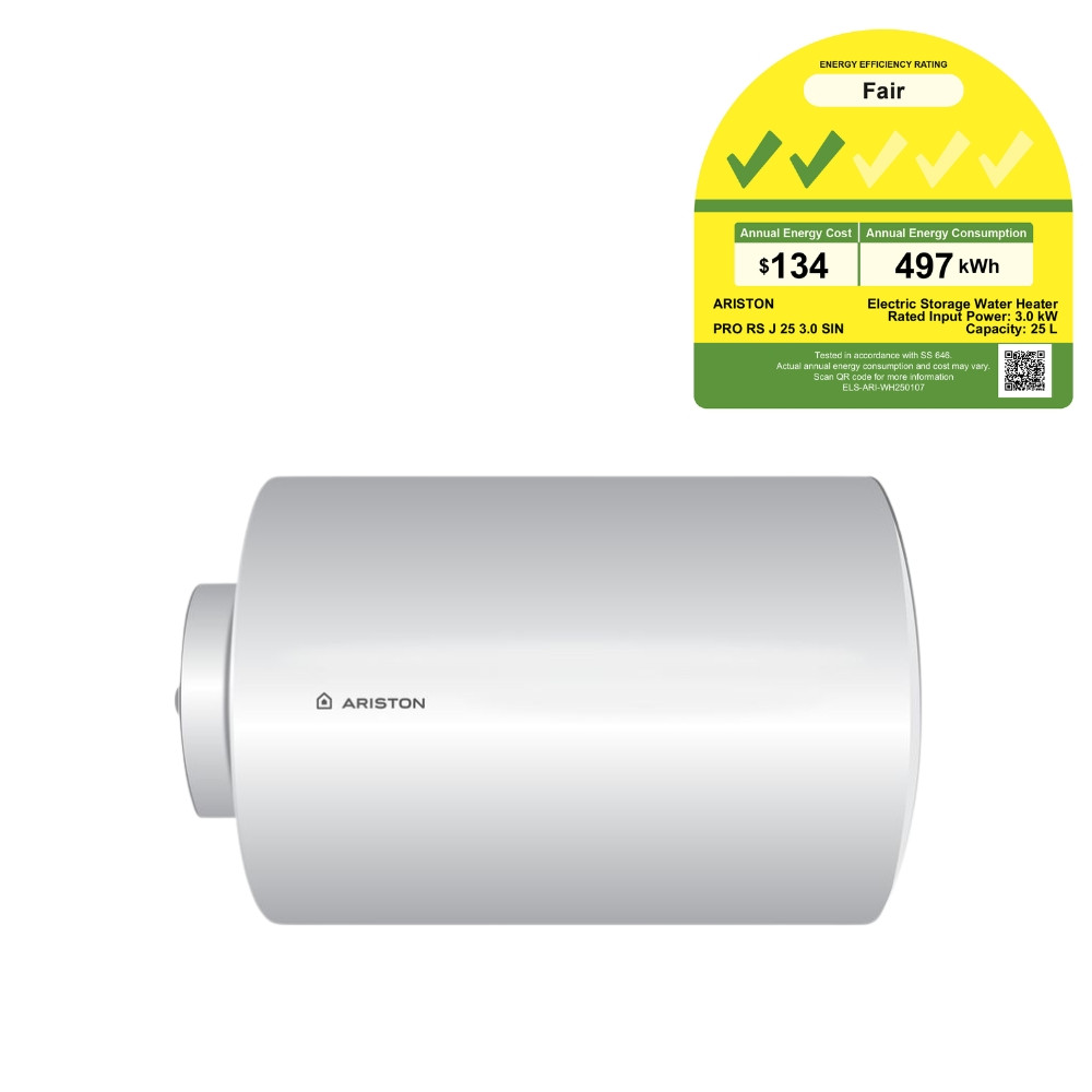 PRO RS J 25 ELECTRIC STORAGE WATER HEATER